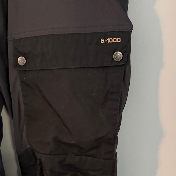 Fjallraven Black Cargo Pants - Picture 3 of 5